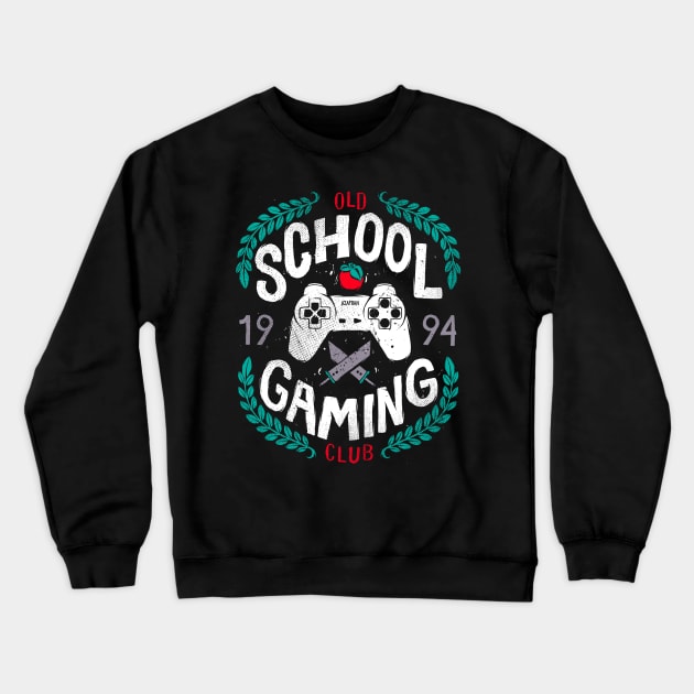 Old School Gaming Club - PSX Crewneck Sweatshirt by Azafran